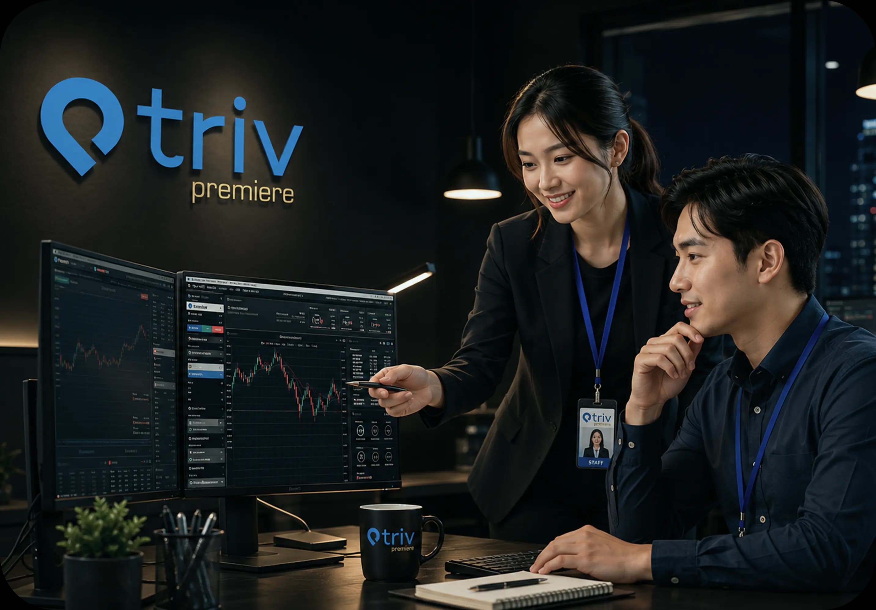 Triv Premiere trading desk